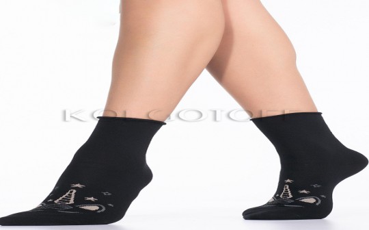 Шкарпетки жіночі з візерунком GIULIA WBM-001