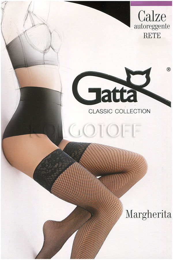 Панчохи в дрібну сітку GATTA Margherita autoreggente calze