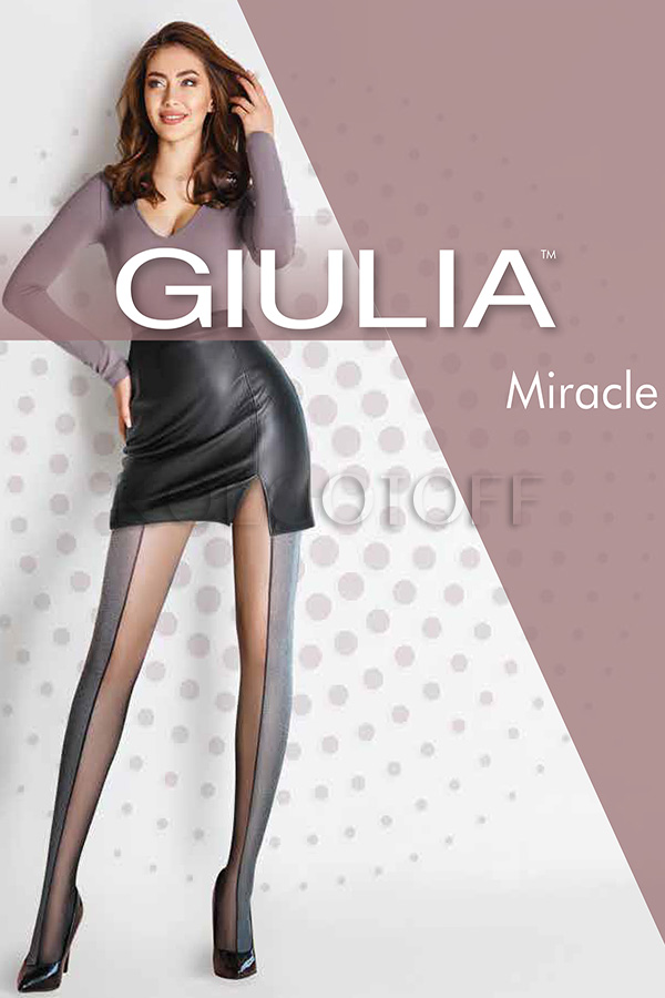 Жіночі колготки з візерунком GIULIA Miracle 40 model 1
