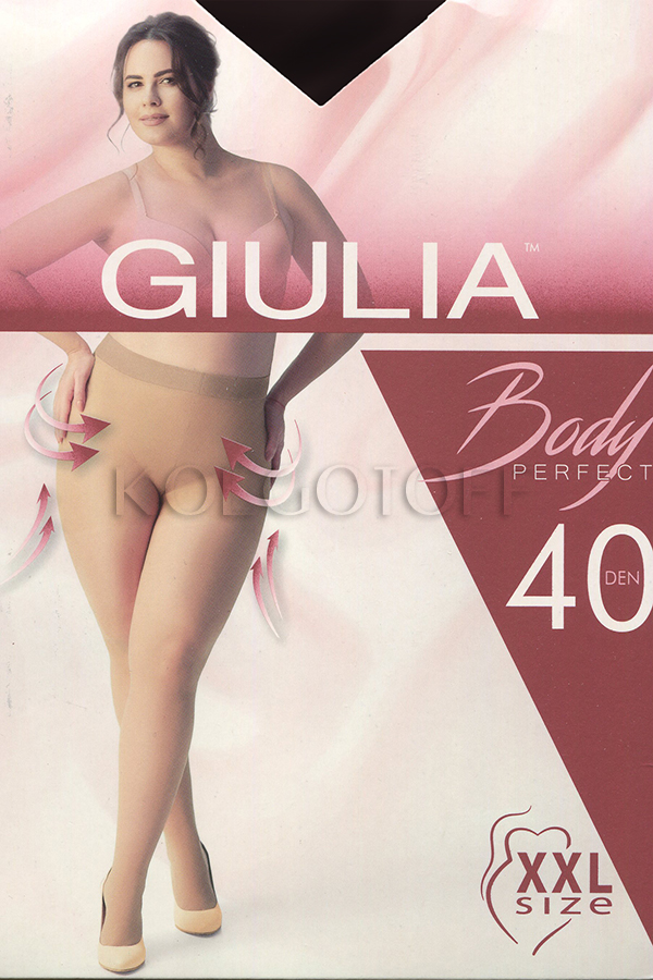 Колготки з ущільненими шортиками GIULIA Perfect Body 40