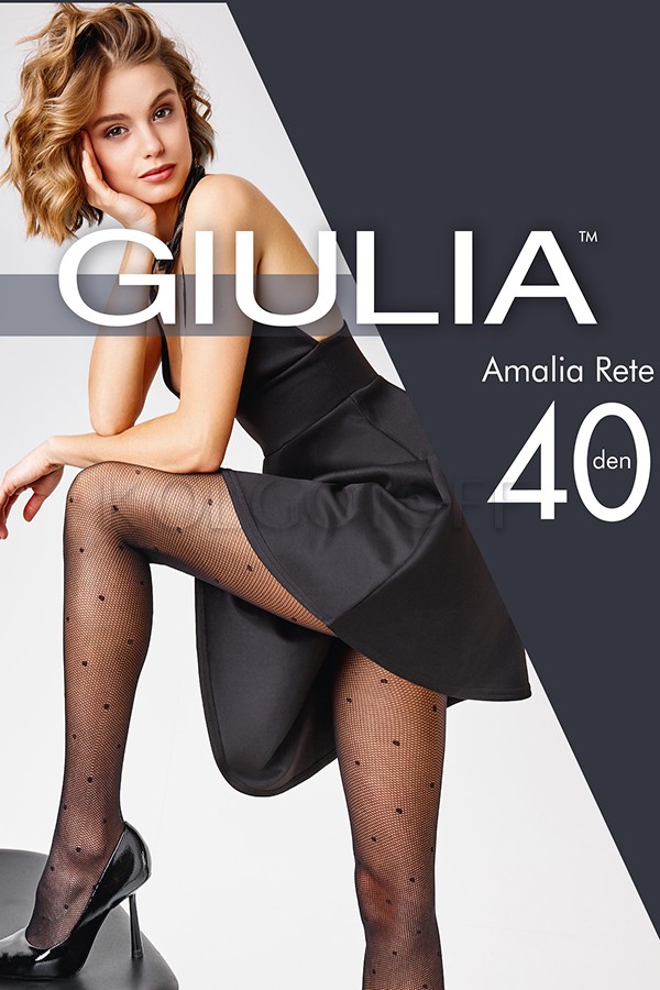 Колготки з візерунком GIULIA Amalia Rete 40 model 1