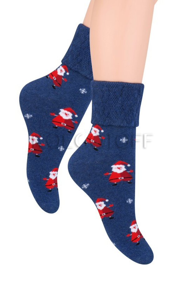 Новорічні жіночі шкарпетки STEVEN ART 030