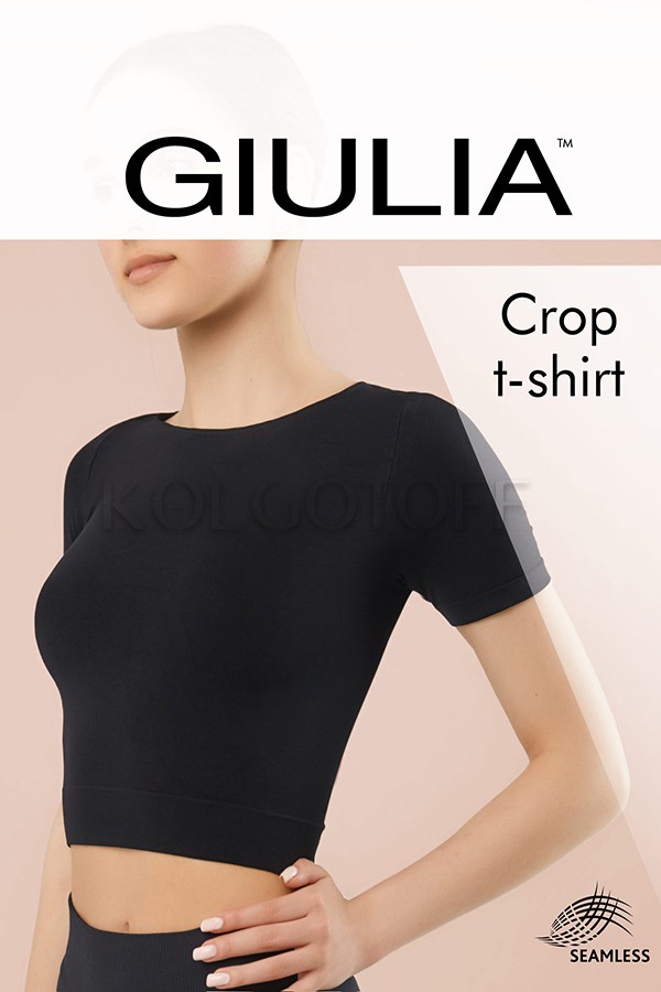 Безшовна футболка GIULIA Crop T-Shirt