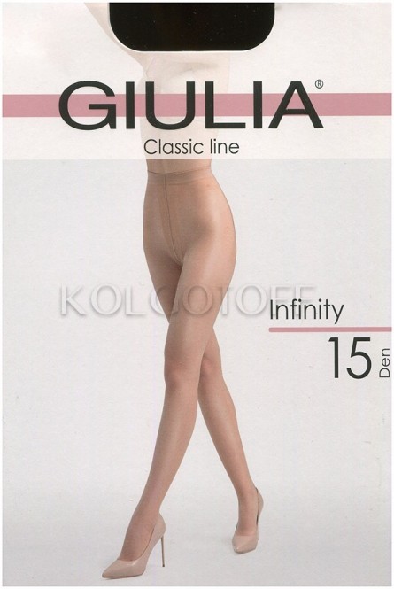 Колготки женские классические GIULIA Infinity 15