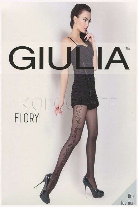 Колготки с узором GIULIA Flory 40 model 2