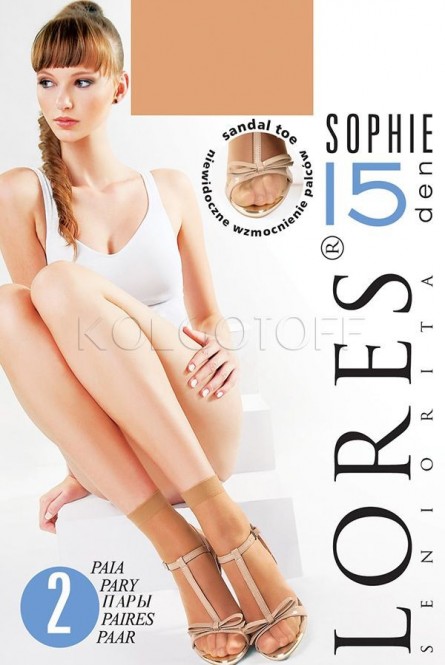 Женские классические носки LORES Sophie 15