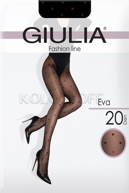 Колготки женские с узором GIULIA Eva 20 model 1