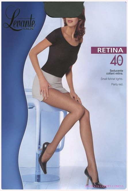 Колготки женские в мелкую сетку LEVANTE Retina 40