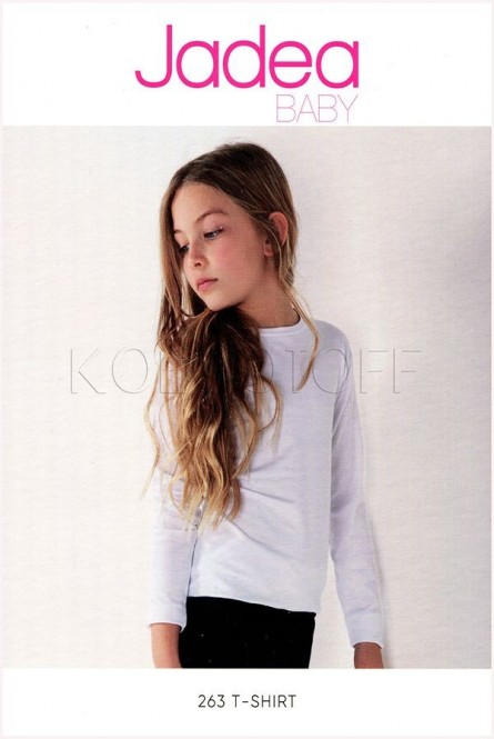 Хлопковая детская футболка с длинным рукавом JADEA BABY T-Shirt 263