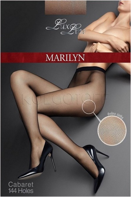 Бесшовные микросетчатые колготки MARILYN Cabaret 144 Holes