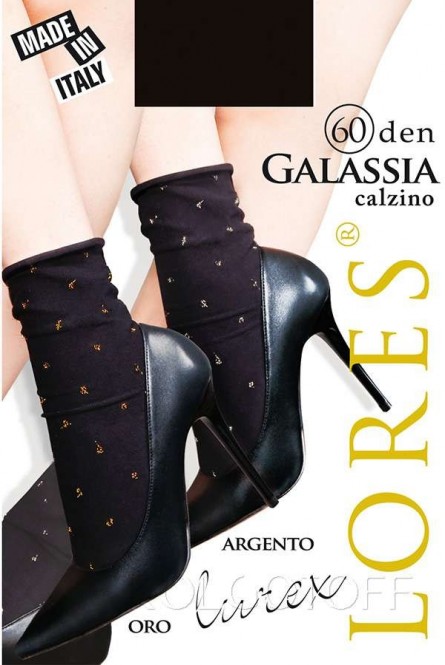 Носки женские с люрексом LORES Galassia 60 