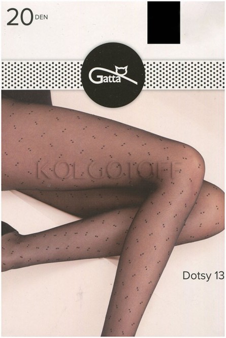 Колготки женские с узором в точку GATTA Dotsy 13 collant 20