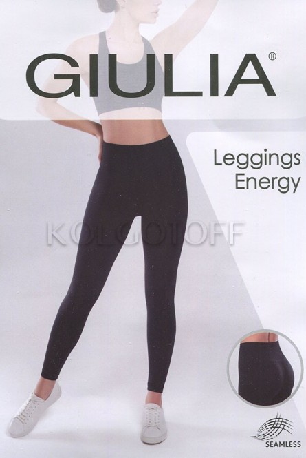 Бесшовные лосины с широким поясом GIULIA Leggings Energy 