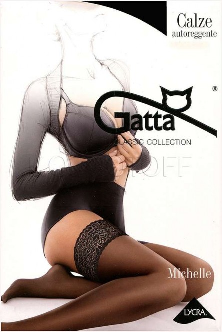 Чулки женские классические GATTA Michelle 01 calze autoreggente