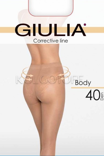 Колготки моделирующие с трусиками GIULIA Body 40
