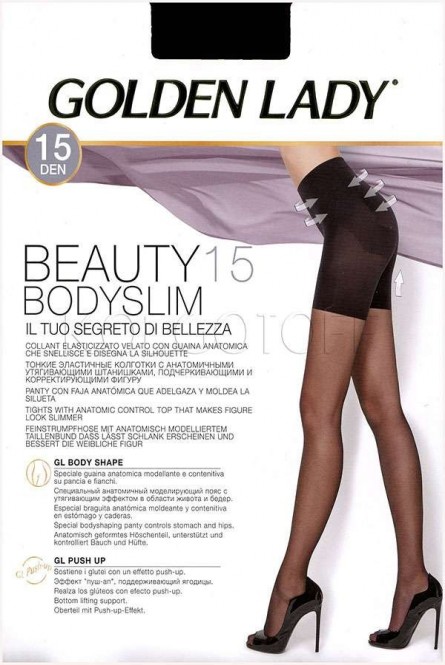Колготки с моделирующими шортиками GOLDEN LADY Beauty Bodyslim 15