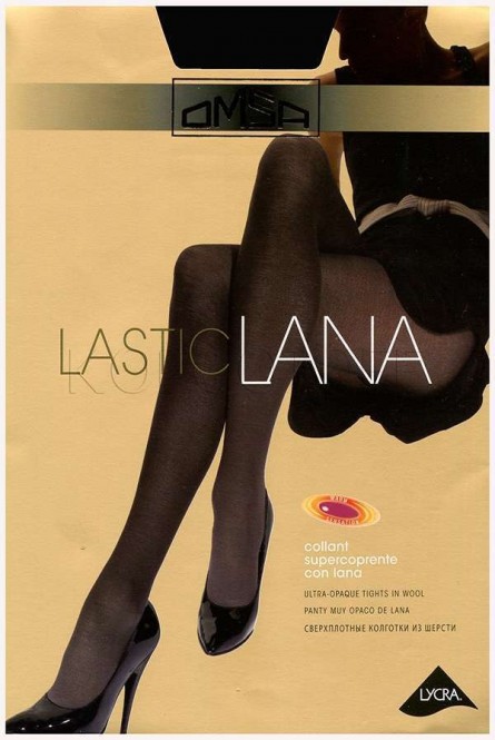 Колготки женские с шерстью OMSA Lasticlana