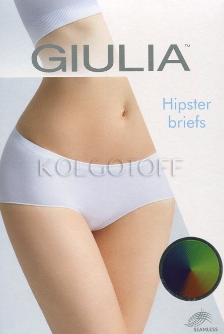 Трусики-слип бесшовные GIULIA Hipster Briefs Color