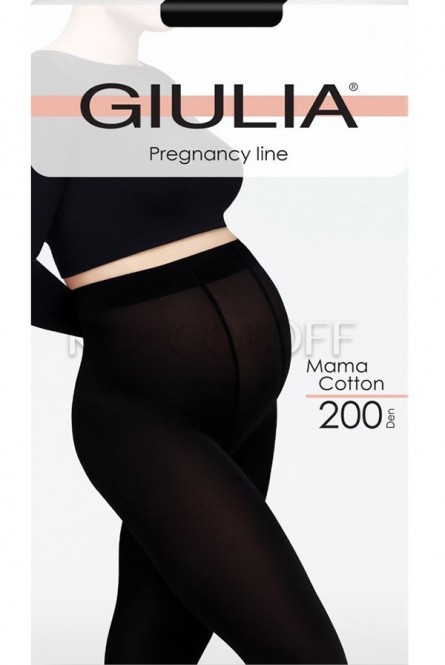 Колготки для беременных хлопковые GIULIA Mama Cotton 200