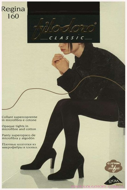 Тёплые колготки с хлопком FILODORO Regina 160