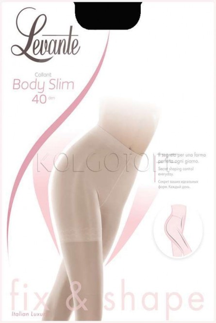 Колготки женские корректирующие с шортиками LEVANTE Body Slim 40