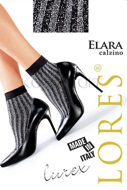Женские носки с люрексом LORES Elara calzino