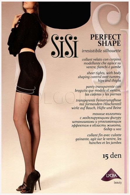 Корректирующие колготки с шортиками SISI Perfect shape 15