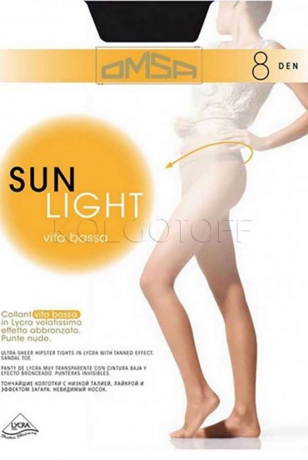 Коготки с заниженной талией OMSA Sun Light 8 vita bassa