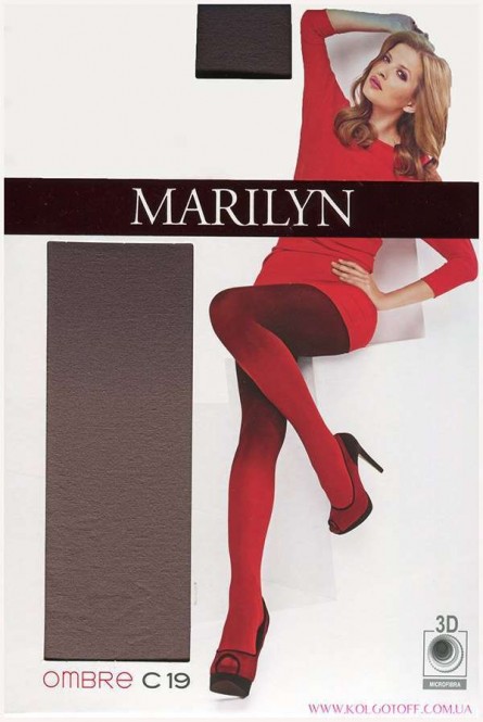 Колготки плотные цветные MARILYN Ombre С19