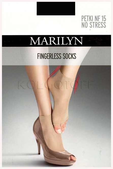 Носки с открытыми пальцами MARILYN Petki NF 15 No Stress