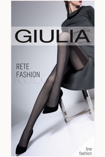 Колготки женские с узором GIULIA Rete Fashion 80 model 2