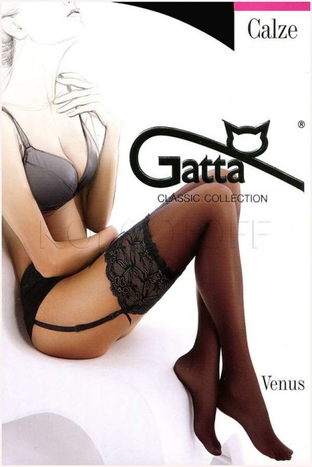 Классические чулки под пояс GATTA Venus 20 calze