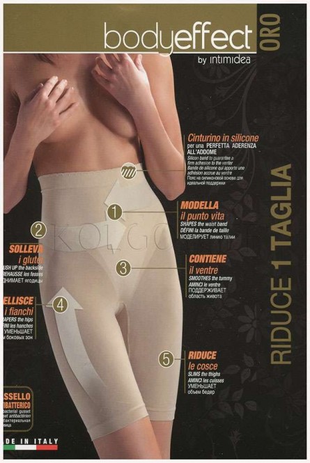 Трусики-шорты моделирующие INTIMIDEA GUAINA BODYEFFECT ORO Art.410618