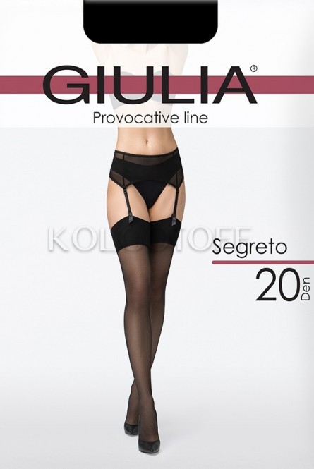Чулки женские под пояс GIULIA Segreto 20