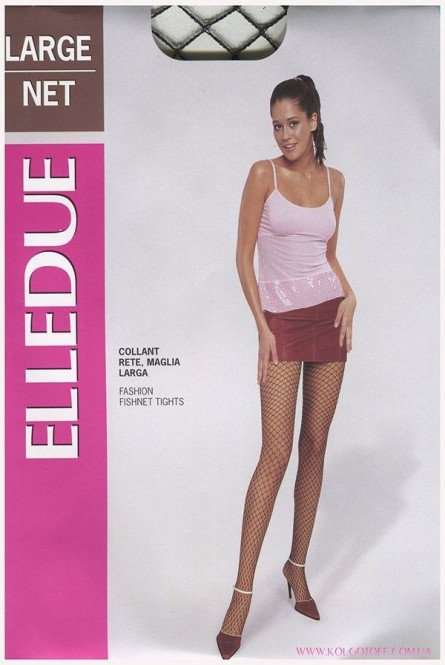 Колготки женские в крупную сетку ELLEDUE Large Net
