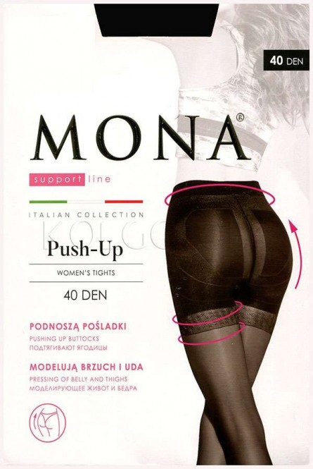 Колготки с моделирующими шортиками MONA Push-Up 40