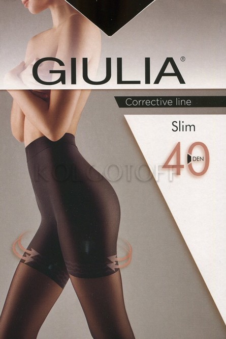 Колготки корректирующие с шортиками GIULIA Slim 40