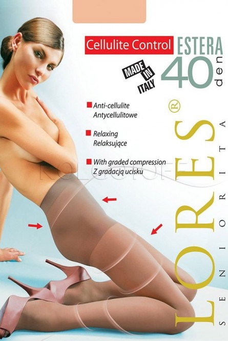 Женские корректирующие колготки с шортиками LORES Estera 40