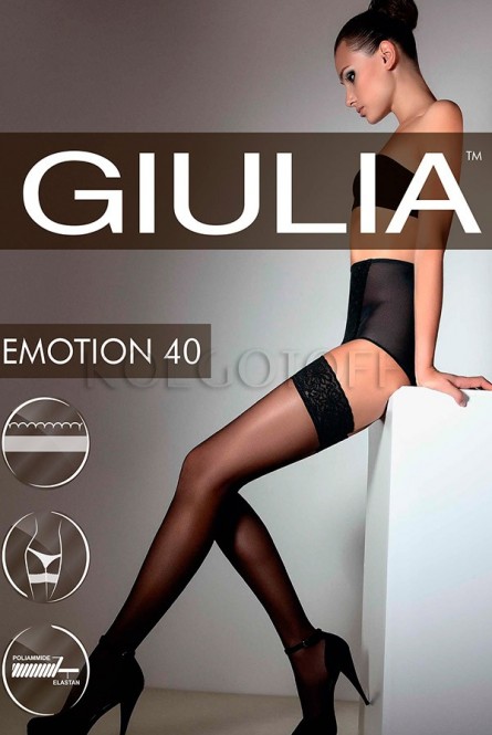 Чулки классические женские GIULIA Emotion 40