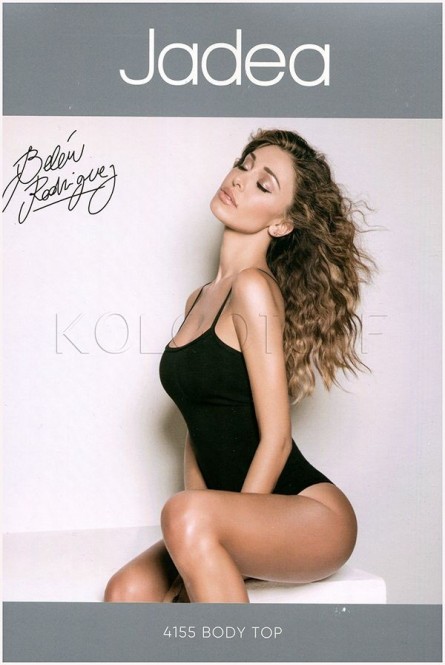 Женское хлопковое боди на узкой бретели JADEA Body Top Art 4155 