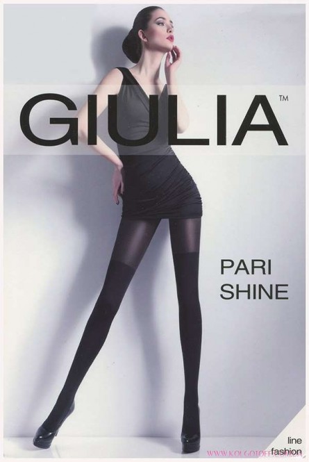 Колготки с имитацией чулок GIULIA Pari Shine 100