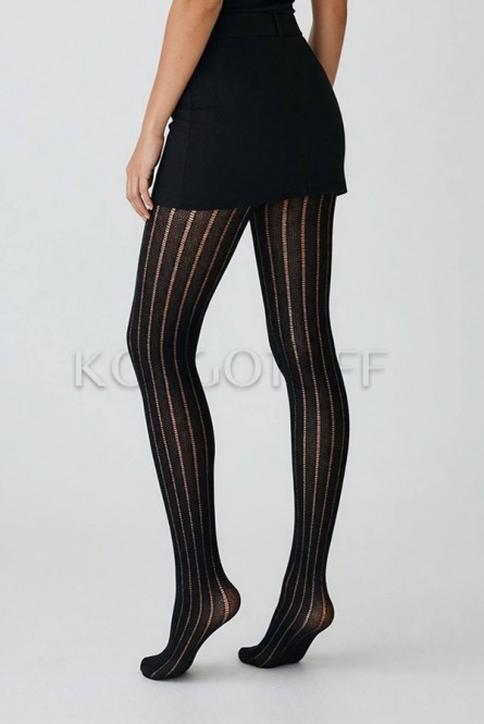Женские хлопковые колготки с узором LEVANTE B02A Collant Cotton