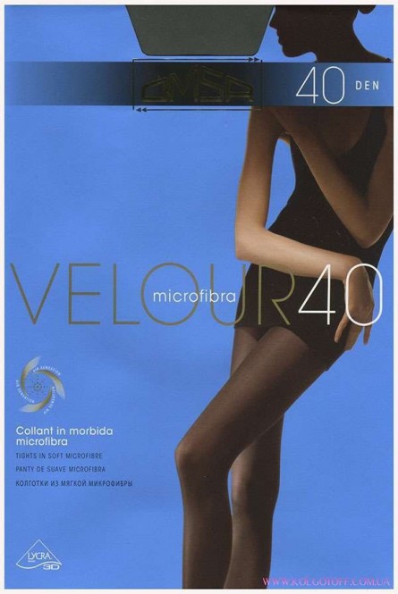 Колготки женские без шортиков OMSA Velour 40