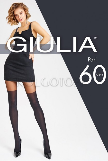 Колготки с имитацией чулок GIULIA Pari 60 model 16