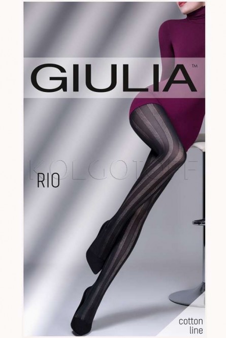 Колготки хлопковые с узором GIULIA Rio 150 model 2