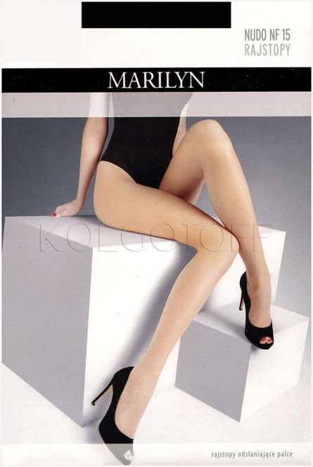 Колготки женские с открытыми пальцами MARILYN Nudo NF 15
