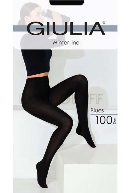 Колготки классические из микрофибры GIULIA Blues 100