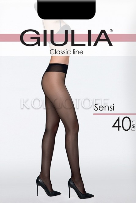 Колготки с заниженной талией GIULIA Sensi 40