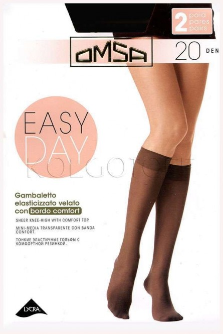 Гольфы женские OMSA Easy Day 20 gambaletto