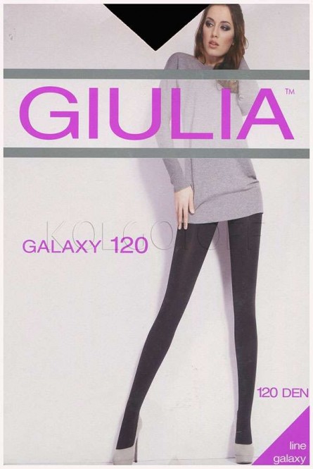 Колготки с эффектом блеска GIULIA Galaxy 120 3D 